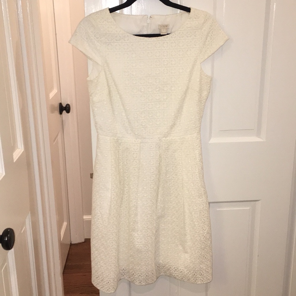 J Crew Eyelet Dress